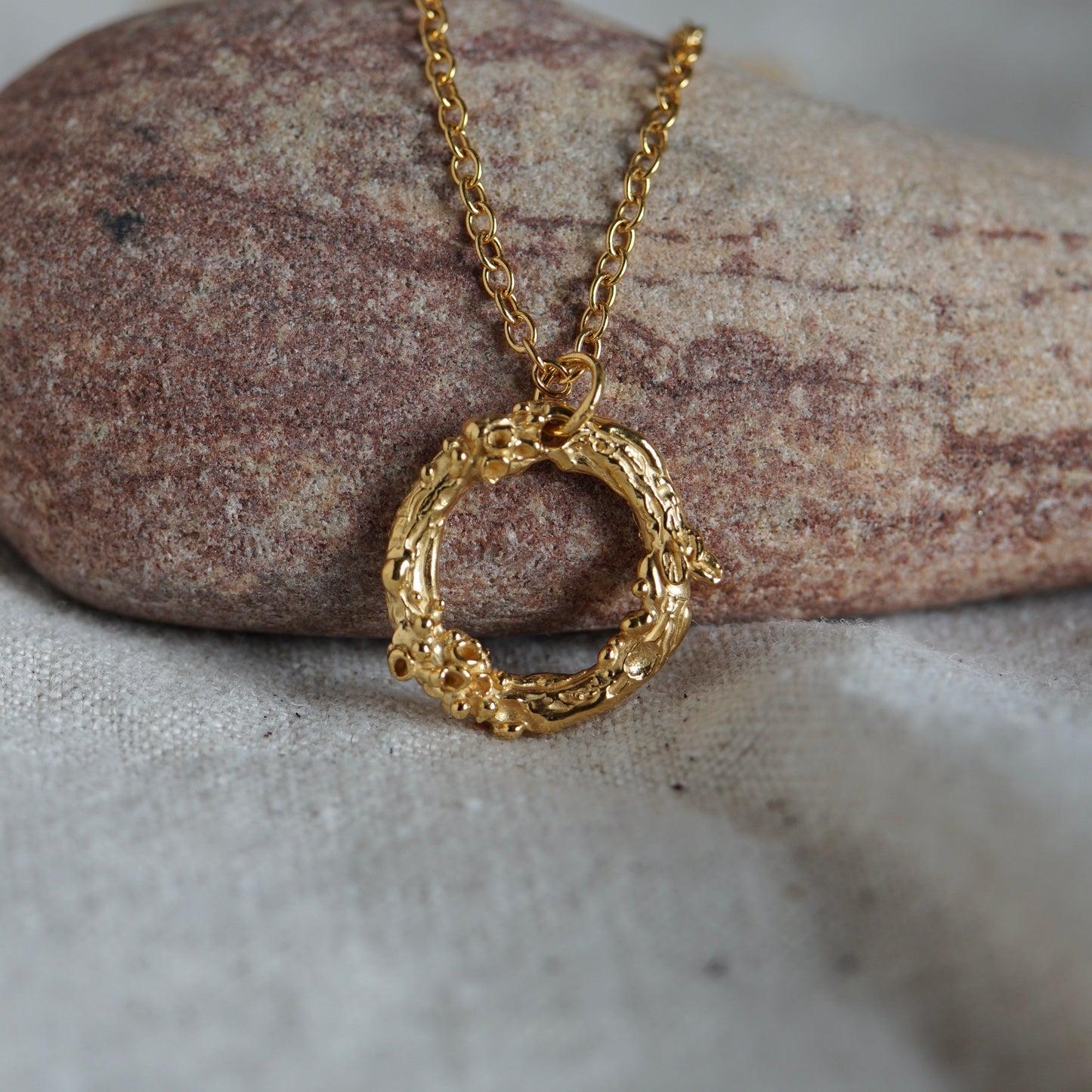 Ancient Oak Wreath Necklace