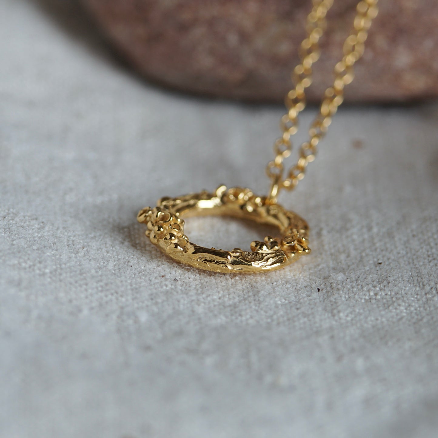 Ancient Oak Wreath Necklace