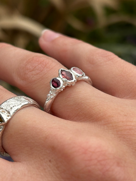 Pink Aura Ring
