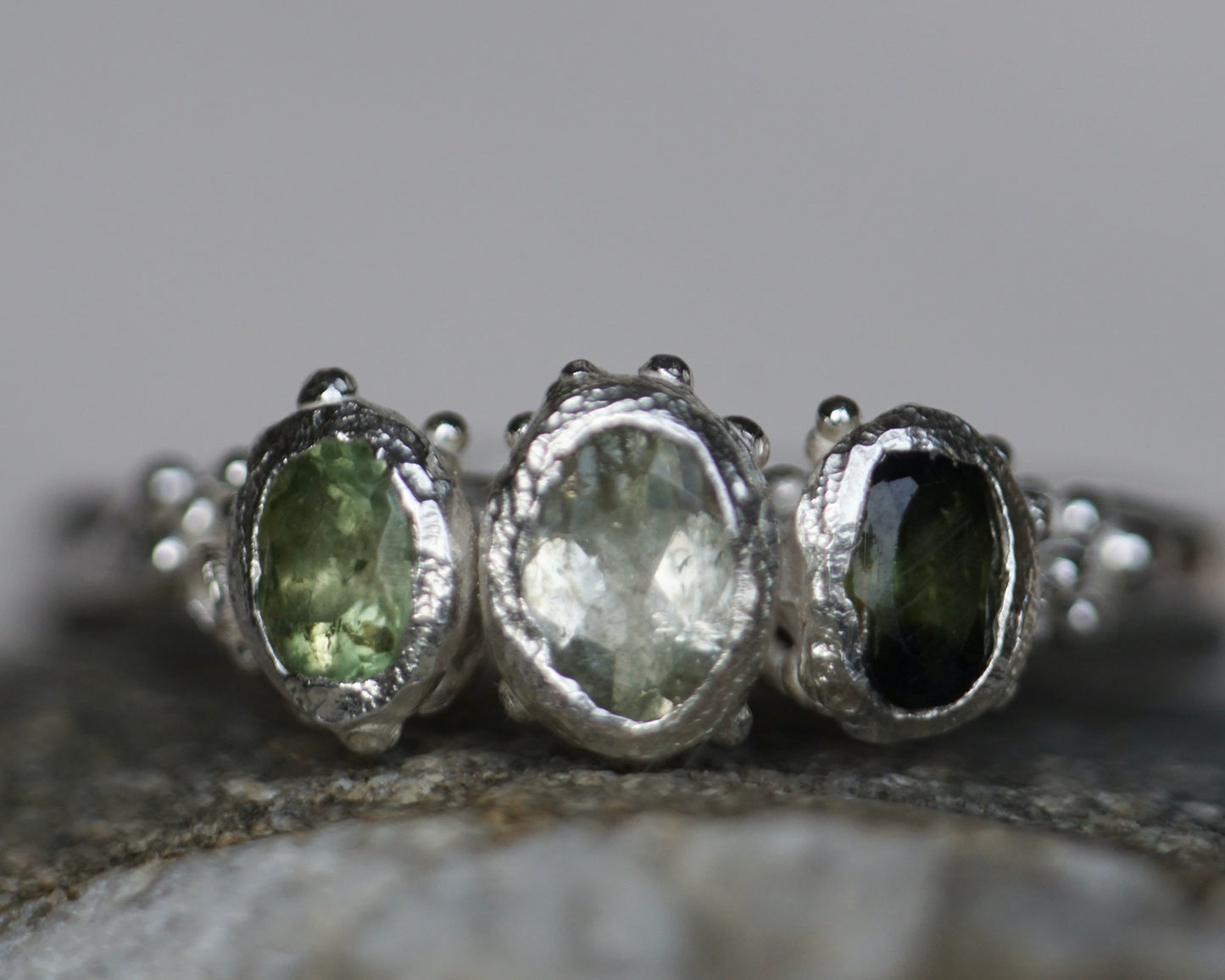 Dryad ~ Green Tourmaline Ring
