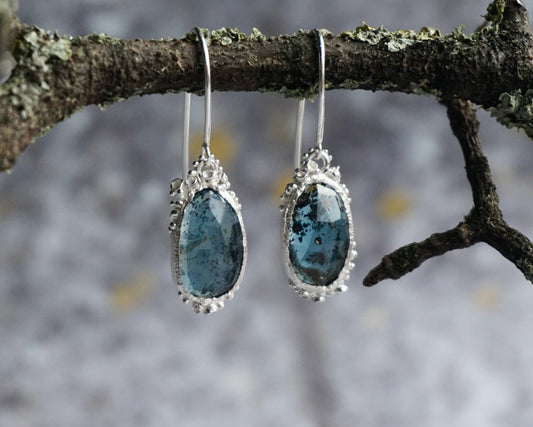 Enchanting Kyanite Drop Earrings - Melissa Yarlett Jewellery