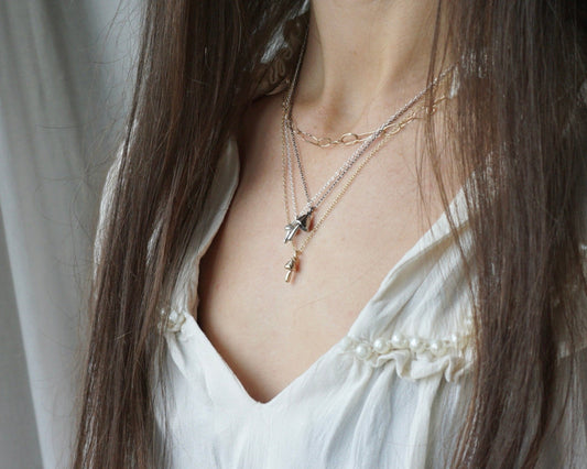 Little Mushroom Necklaces - Melissa Yarlett Jewellery