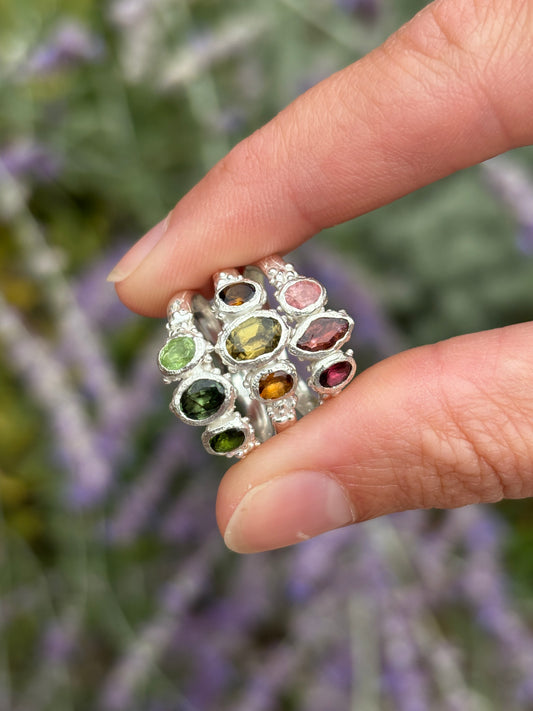 Earthy Aura Ring