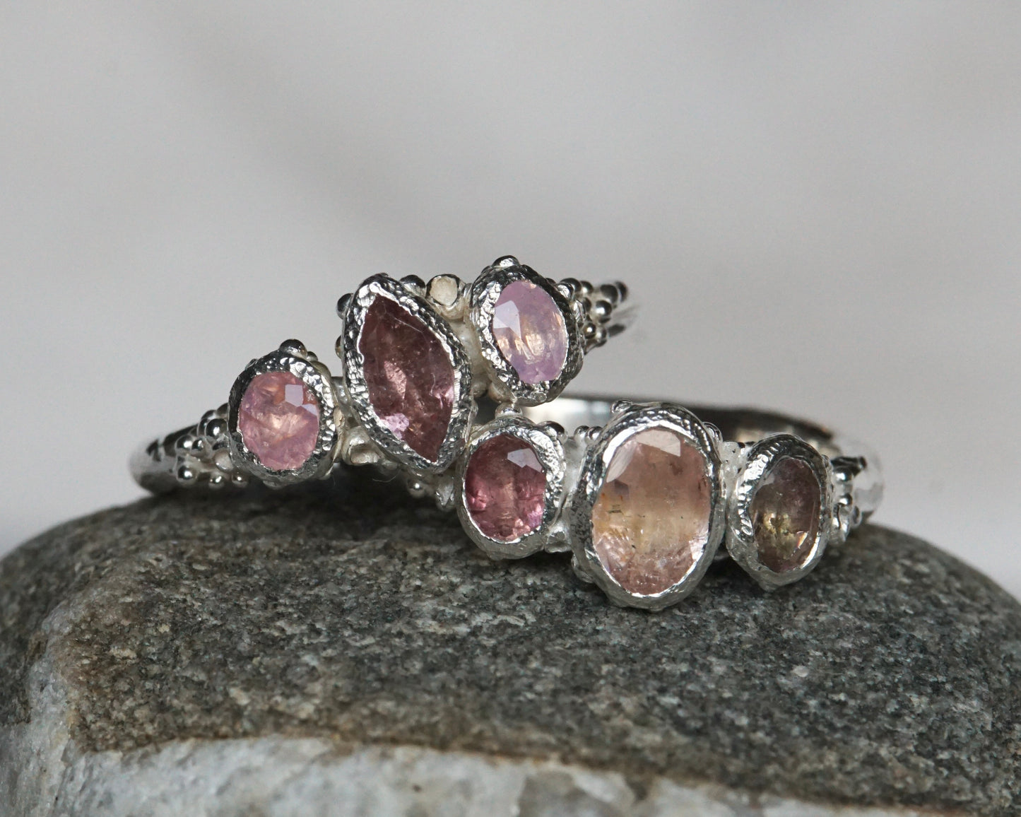 Blossom ~ Pink Tourmaline Ring