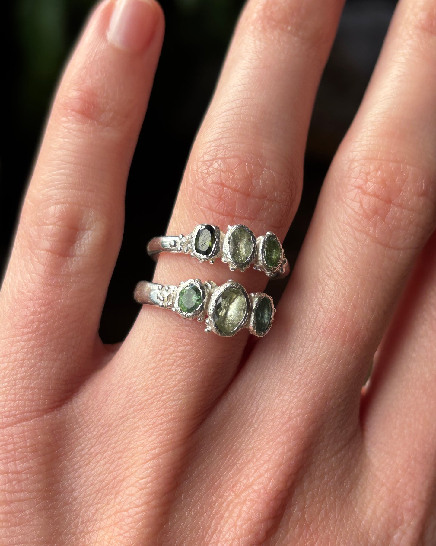 Dryad ~ Green Tourmaline Ring