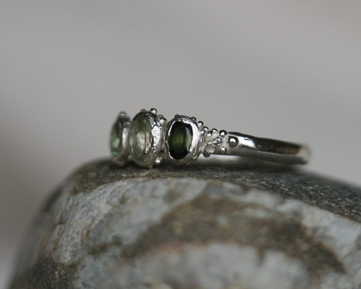 Dryad ~ Green Tourmaline Ring