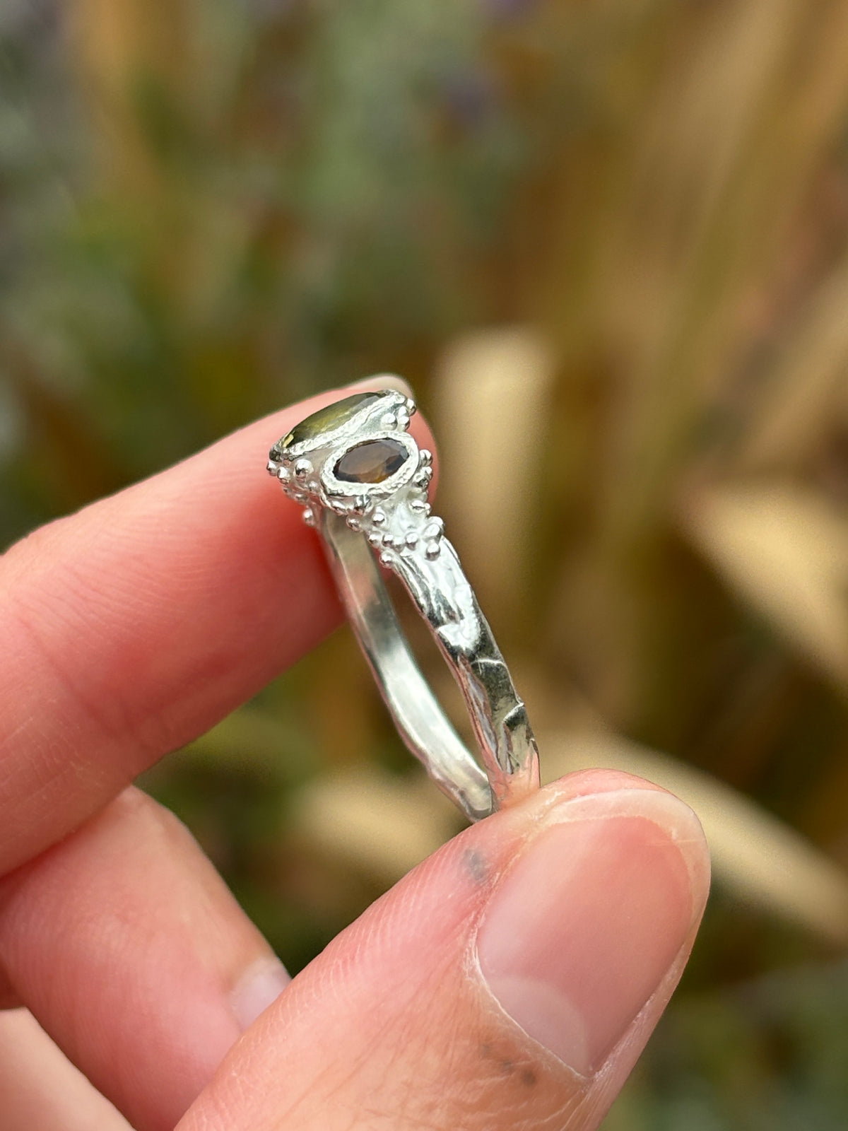Earthy Aura Ring