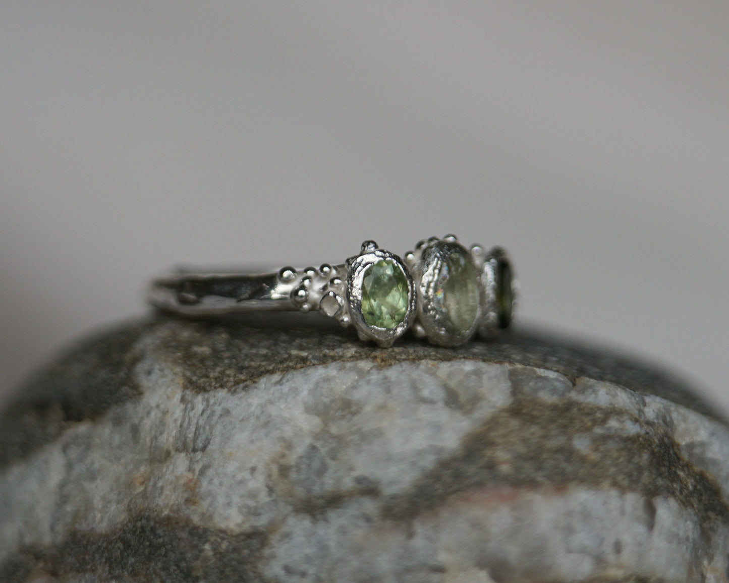 Dryad ~ Green Tourmaline Ring
