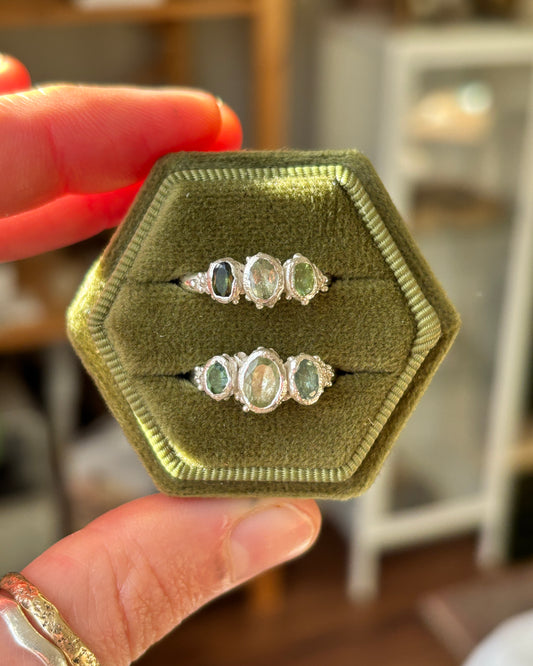 Dryad ~ Green Tourmaline Ring