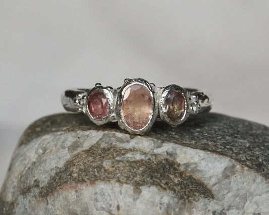 Blossom ~ Pink Tourmaline Ring