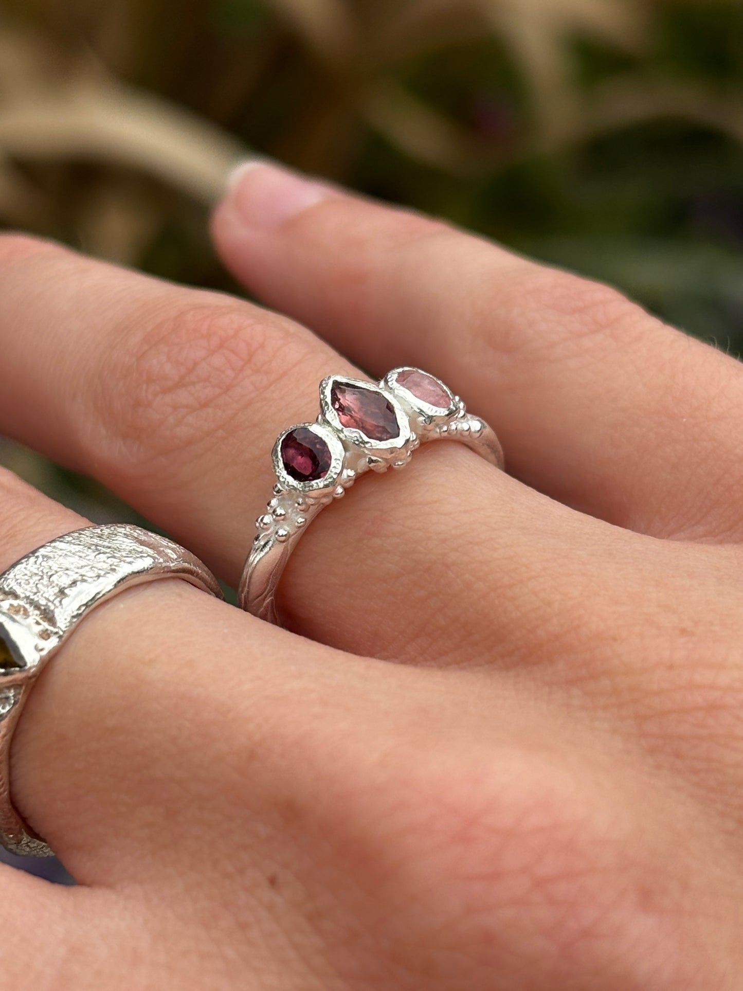 Pink Aura Ring