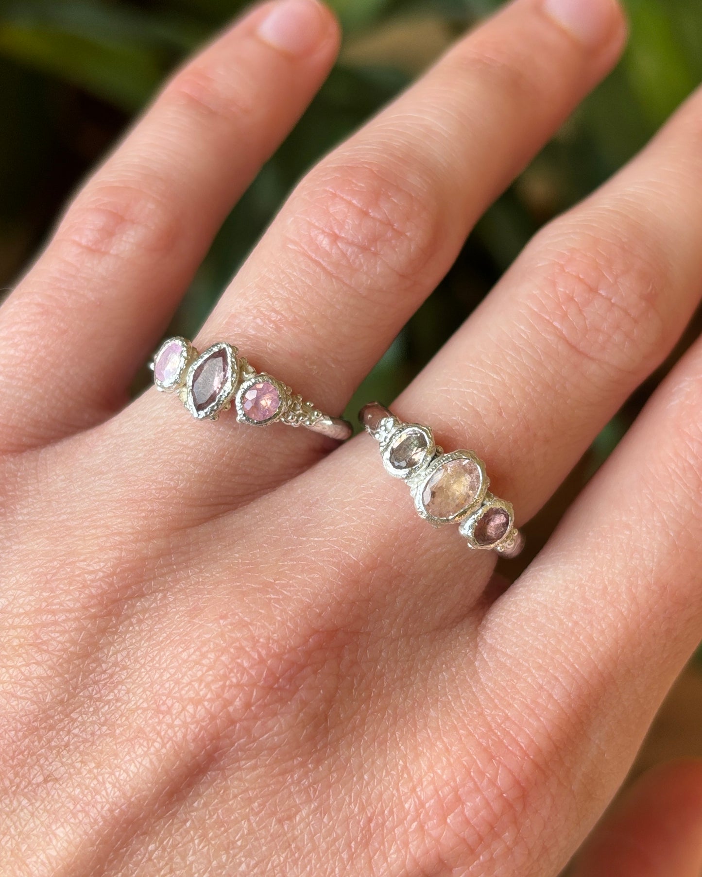 Blossom ~ Pink Tourmaline Ring