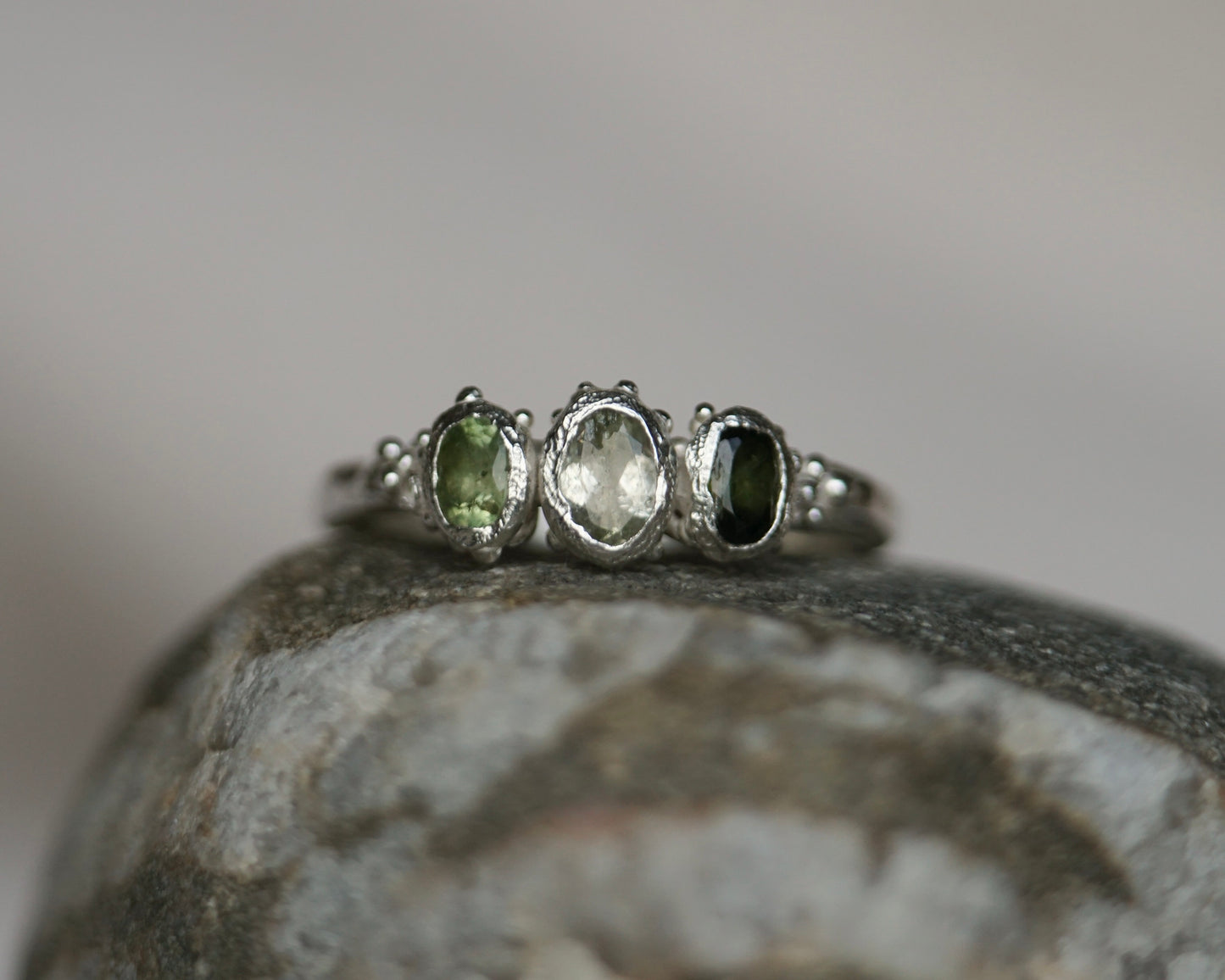 Dryad ~ Green Tourmaline Ring